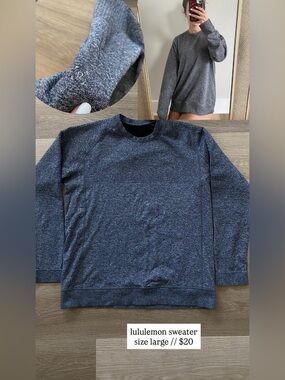 lululemon sweatshirt men’s large